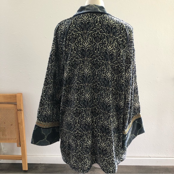 Soft Surroundings Aurora Open Front Mixed Media Tunic XL - Picture 10 of 10